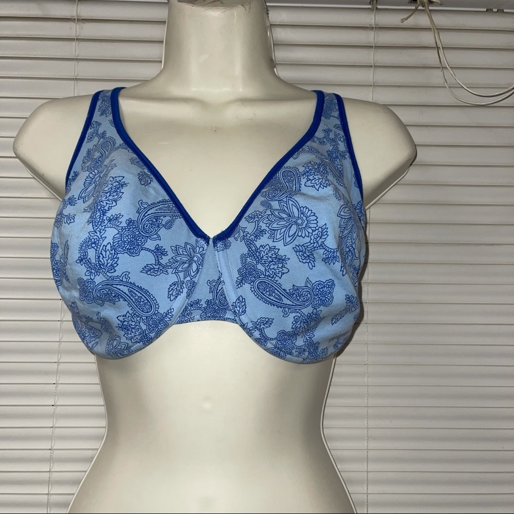Cacique Paisley Print Bra